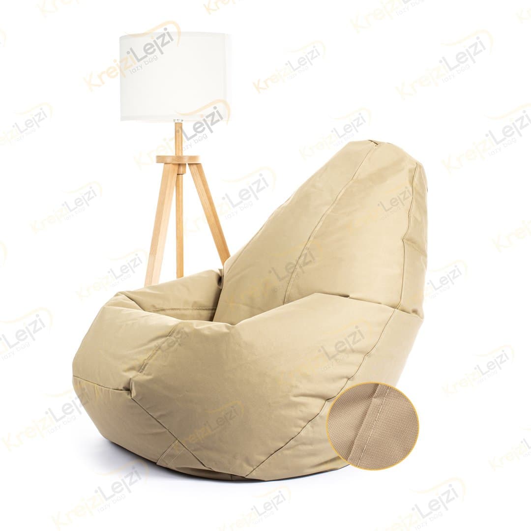 Jumbo XXL Lazy Bag - Bež